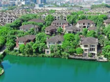 (独栋别墅)千亩湖景资源,实得800平+,带4个车位
