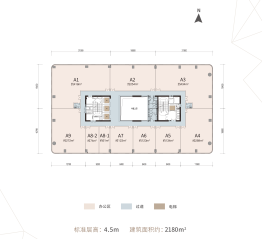 国美·智慧城建面2180.00㎡