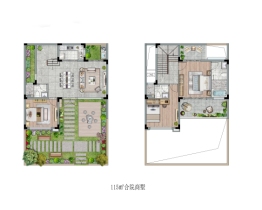 保利海丝居艺小镇·和光屿湖3室2厅1厨3卫建面115.00㎡