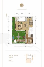 荣耀山水园7室3厅1厨6卫建面195.00㎡