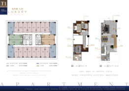 青岛·绿地中心3室2厅1厨2卫建面79.00㎡