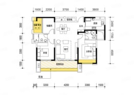 凯樽·明德府3室2厅1厨2卫建面112.29㎡