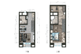 观澜湖·中央公园 II 区1室2厅1厨2卫建面0.00㎡