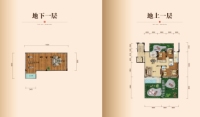 叠院别墅F户型