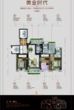 碧桂园黄金时代119㎡户型