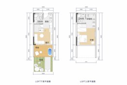 佳源金月湾1室1厅1厨2卫建面36.88㎡