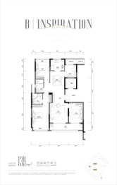 滨融府4室2厅1厨2卫建面139.00㎡