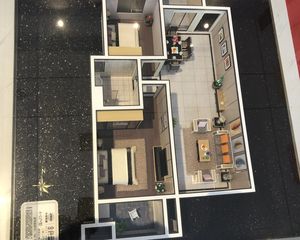 中国铁建金色蓝庭2室2厅南