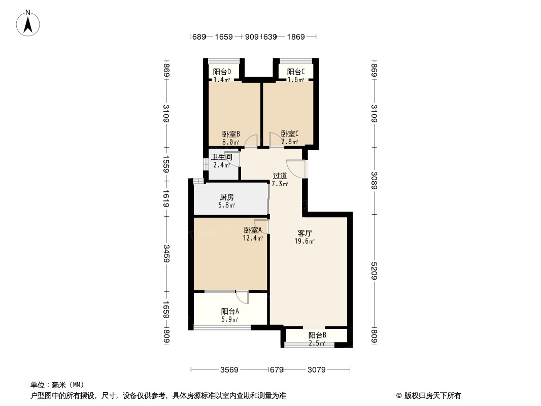 户型图0/1