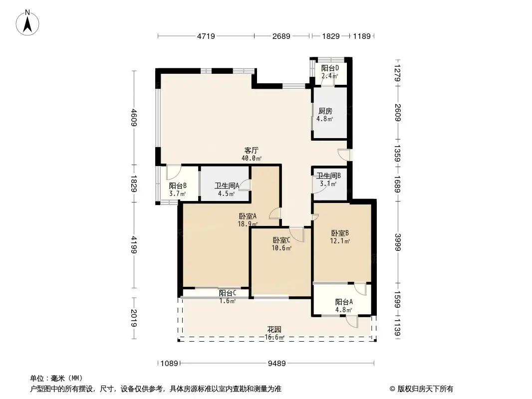 紫城嘉园户型-北京房天下