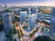 地铁6号线运河商务区复地通运府 136平3居 南北通透大三居