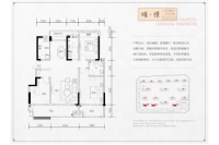 洋房：三室两厅，建筑面积约：125㎡