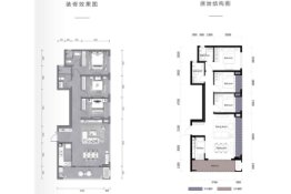 保利阅江台3室2厅1厨2卫建面99.00㎡