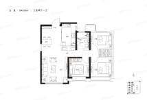 科为城建面约108㎡户型