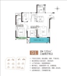 D1-建筑面积约：120㎡