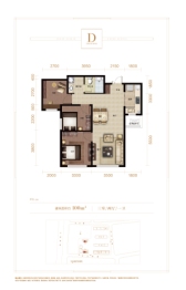 公元大观·观玺3室2厅1厨1卫建面100.00㎡