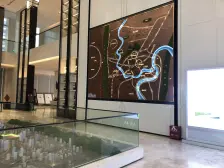 横厅观江大四房,一梯两户板式通透结构