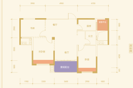 天嘉·天樾3室2厅1厨1卫建面98.00㎡