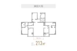 弘泰·锦绣观澜5室3厅2厨4卫建面213.00㎡