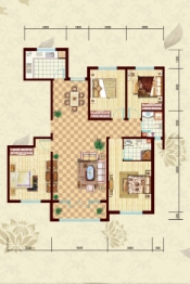 津成广场二期3室2厅1厨2卫建面150.00㎡