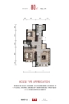二期80平米户型图