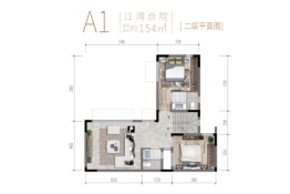 朗诗·乐府4室2厅1厨3卫建面154.00㎡