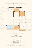 承龙大名城A1户型116.14㎡