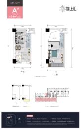 锦上城建面34.00㎡