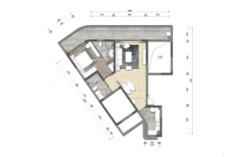 观澜湖上东区Ⅱ区3室2厅1厨2卫建面106.00㎡