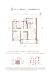 B户型-建筑面积约：118m2