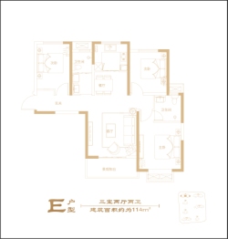 科弘·国风龙樾3室2厅1厨2卫建面114.00㎡