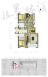 水墨林溪Ⅲ期3室2厅1厨2卫建面117.86㎡