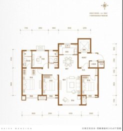 佳兆业·悦峰4室2厅1厨2卫建面143.00㎡