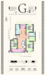 汉王府3室2厅1厨3卫建面138.00㎡