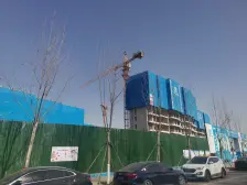 玫瑰金色太空铝板,270°广角视野广通阳台,层高3.1米