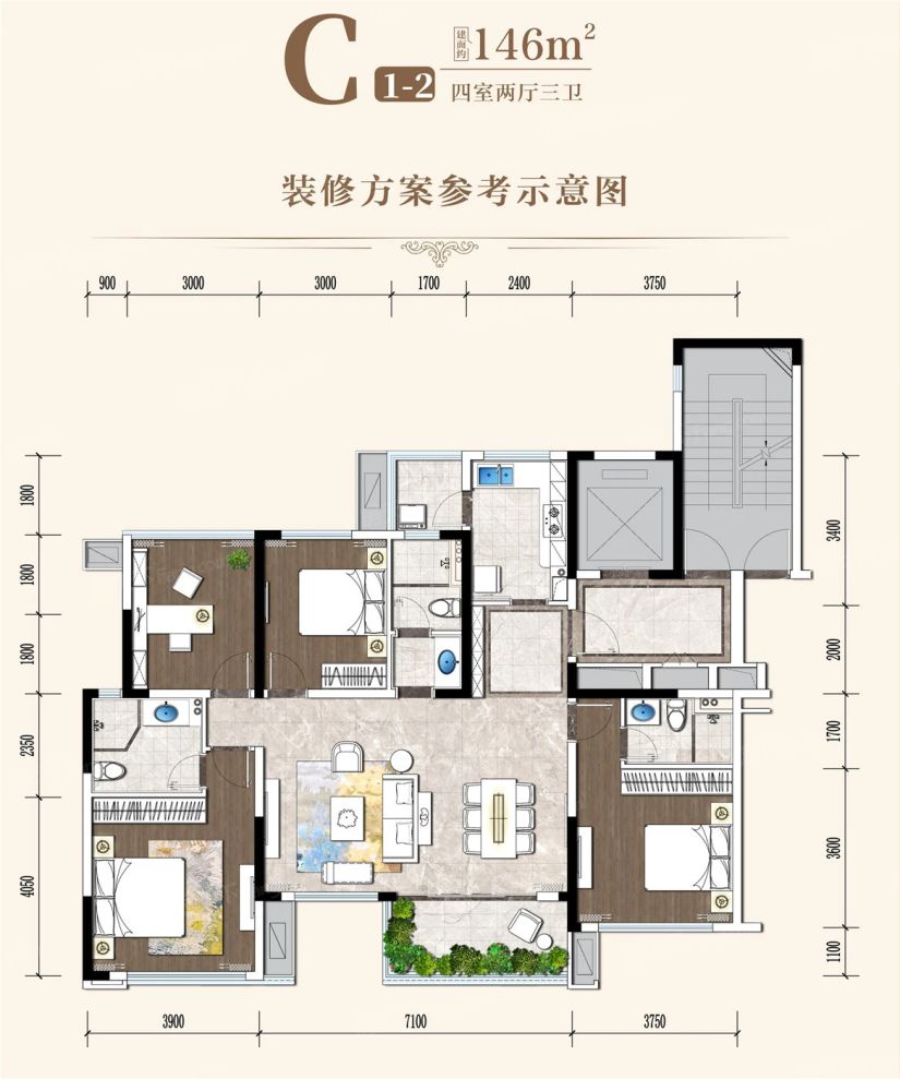户型图3/3