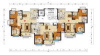 13地块204号楼1单元3室114㎡