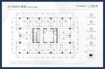 中建·梅溪湖中心宝铂公馆1#58层户型