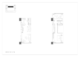 翠苑荟2室2厅1厨2卫建面51.00㎡