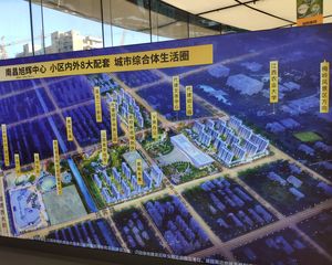 把家安在公园里南昌旭辉*全新未入住中间楼层