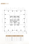 写字楼15/17层户型