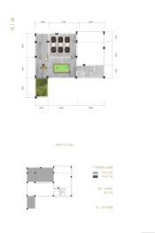 安仁壹号院3室2厅1厨4卫建面164.25㎡