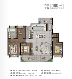 旭辉·宸悦赋4室2厅1厨2卫建面180.00㎡