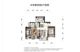 长寿碧桂园·璟溪府3室2厅1厨2卫建面98.00㎡