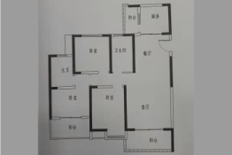 鹿园华府3室2厅1厨2卫建面116.00㎡