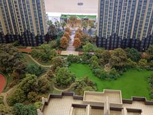 金域中央 小三居 中间楼层 采光无遮挡