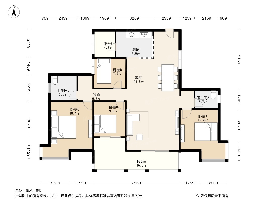 户型图0/1