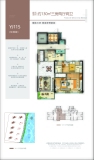 西宁碧桂园御川府YJ115户型