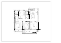 祥源·悦江南3室2厅1厨2卫建面99.00㎡