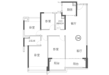 保利和悦滨江11栋04单位 140方